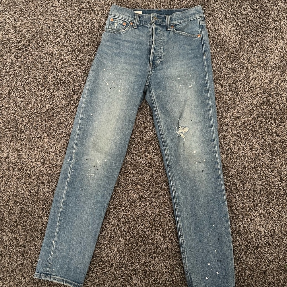 Gap cheeky straight high rise jeans
